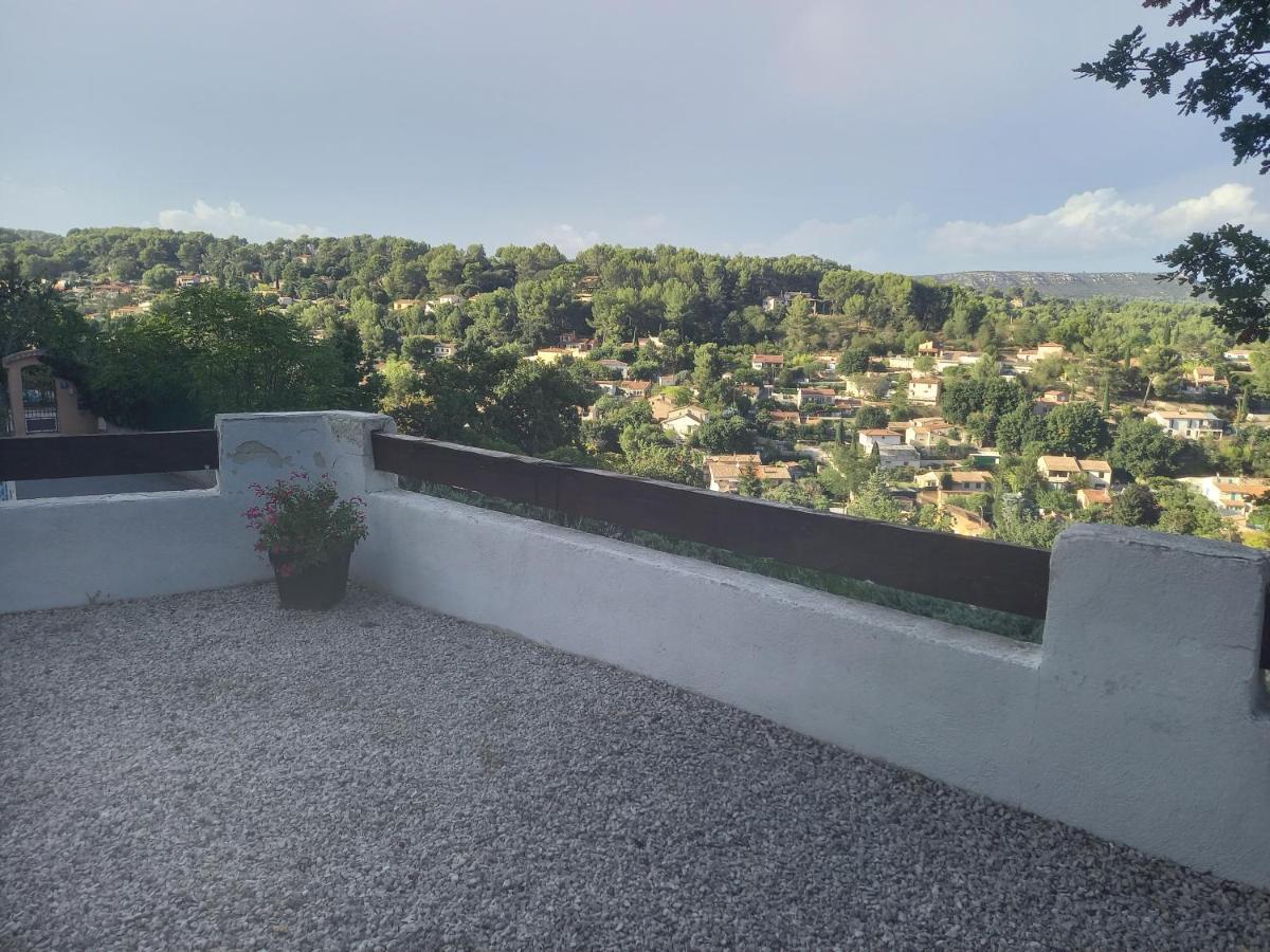 Vue Magnifique, Jardin Et Petit Cocon En Provence Lägenhet Peypin Exteriör bild